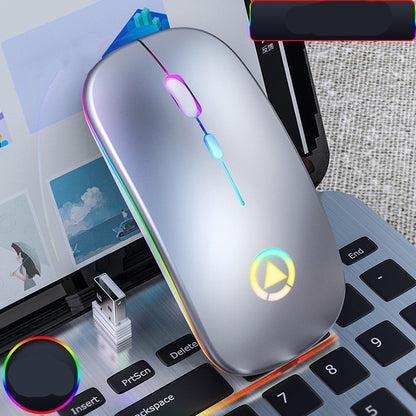 Wireless charging Bluetooth mouse