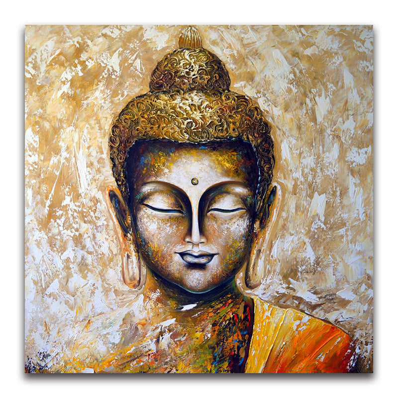 Meta Digital Store Buddhism 3D DIY Diamond Mosaic Buddha Heads Full Square Diamond Painting Cross Religion Full Round Diamond Embroidery Portrait