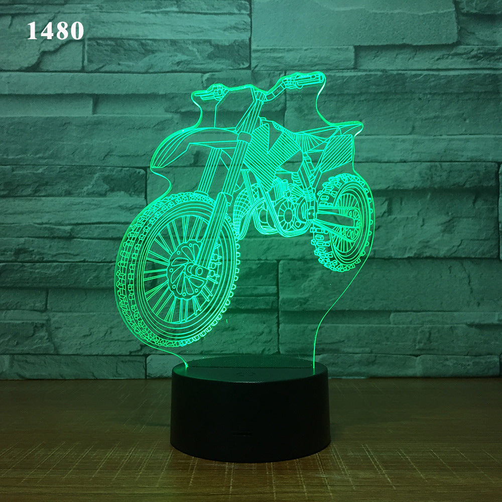 Meta Digital Store Motorcycle led desk lamp