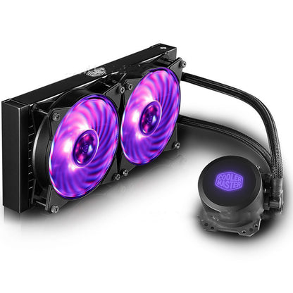 Cooler Bingshen 240Rgb Cpu Water Cooling Dual Chamber Water Pump Micro-Channel Design Balanced Fan