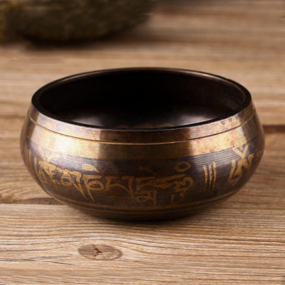 Meta Digital Store Bible Meditation Bowl Buddhist Sound Therapy Bowl Copper Religion Carft