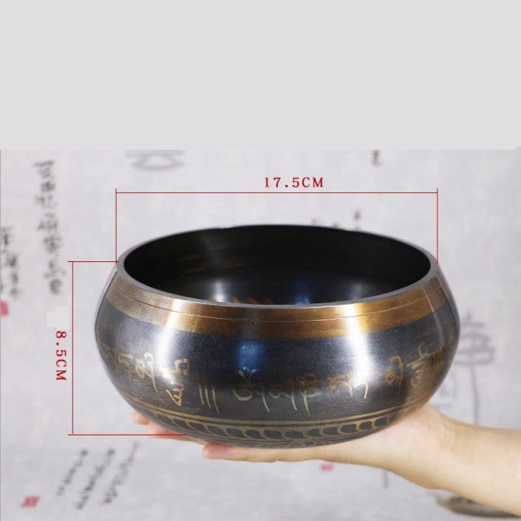 Meta Digital Store Bible Meditation Bowl Buddhist Sound Therapy Bowl Copper Religion Carft