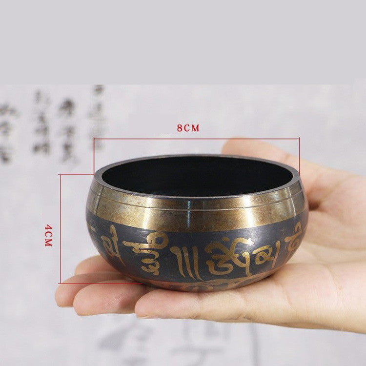 Meta Digital Store Bible Meditation Bowl Buddhist Sound Therapy Bowl Copper Religion Carft