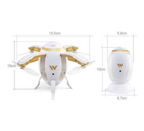 Meta  Digital store  drone Wireless Transformable Egg Drone G-Sensor Folding RC Quadcopter W5 Aircaft