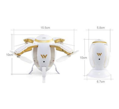 Meta  Digital store  drone Wireless Transformable Egg Drone G-Sensor Folding RC Quadcopter W5 Aircaft