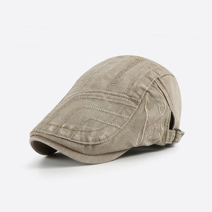 Washed Old Casual Cotton Fashion All-matching Beret