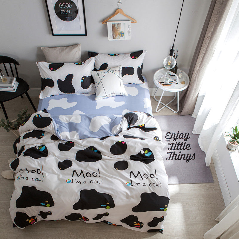 Meta Digital Store Bed Sheet Bed sheet and Quilt Set