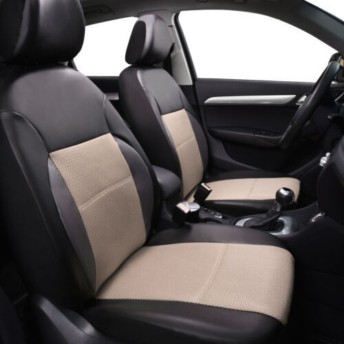 Meta  Digi Store  Auto Artificial Leather 5-seater Car Stitching Leather Seat Cover