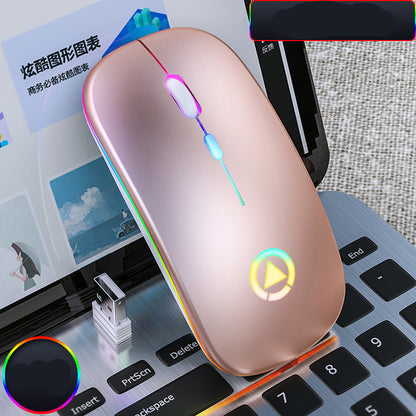 Wireless charging Bluetooth mouse