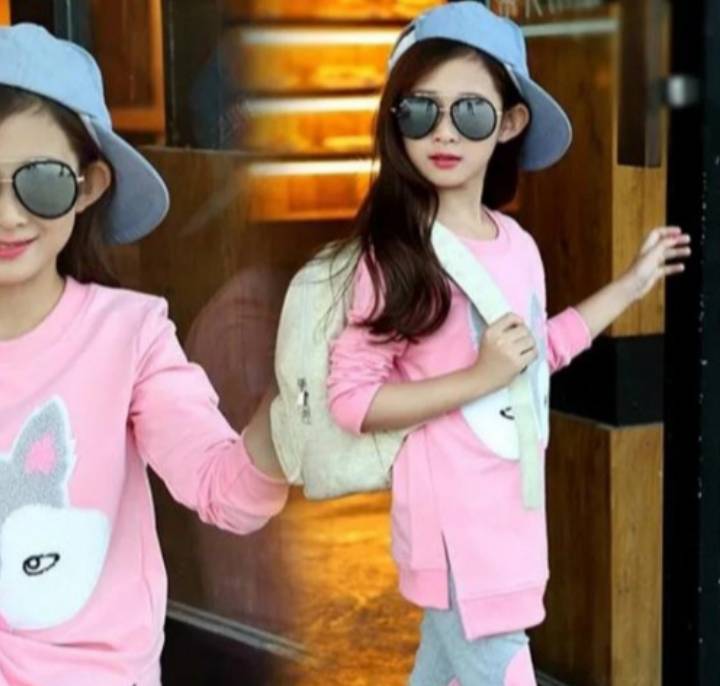 Meta Digital Store Girls Clothes Girls' suit new spring and autumn clothes