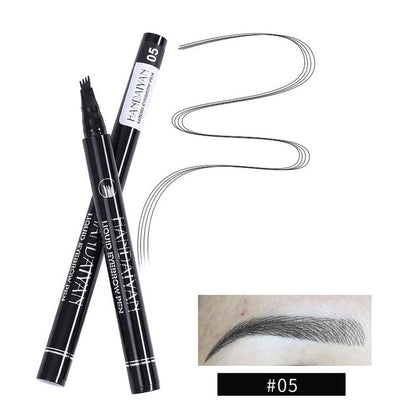 Meta  Digital Store  Four-head Eyebrow Pencil Liquid Eyebrow Pencil Tattoo Eyebrow Pencil Eyebrow Pencil 4-head Eyebrow Pencil Four-jaw Eyebrow Pencil