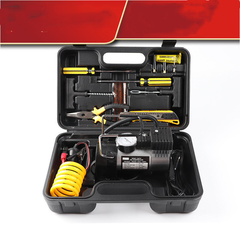 metadigitalstore.com  Multifunctional Tire Electric Car Tire Repair kit Tool Box