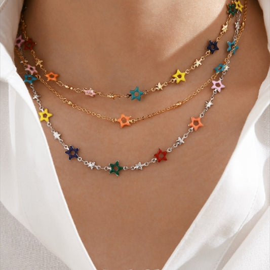 Meta Digital Store Jewelry Vintage Colorful XINGX Bracelet Necklace