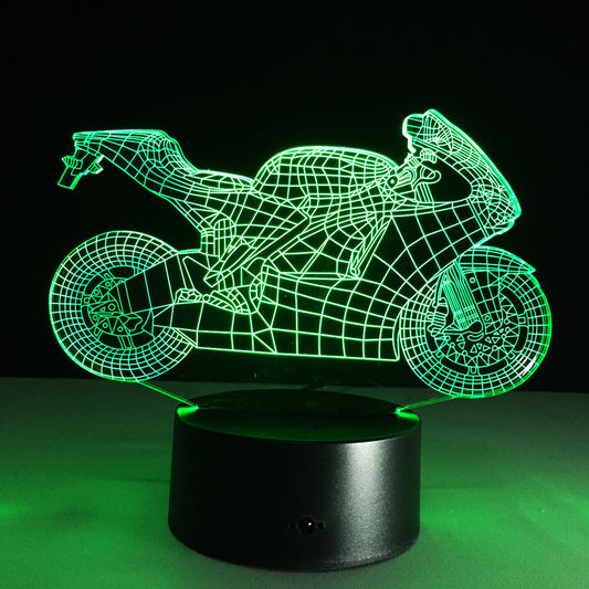 Meta Digital Store Motorcycle led desk lamp