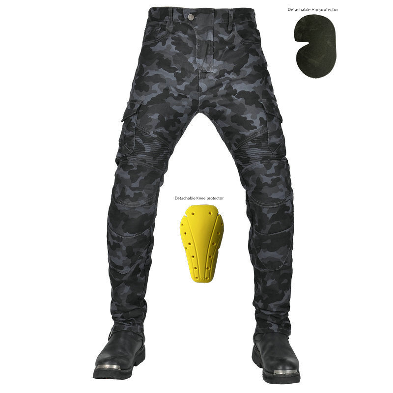 Meta Digital Store Jeans Outdoor Motorcycle Stretch Camouflage Motorcycle Jeans