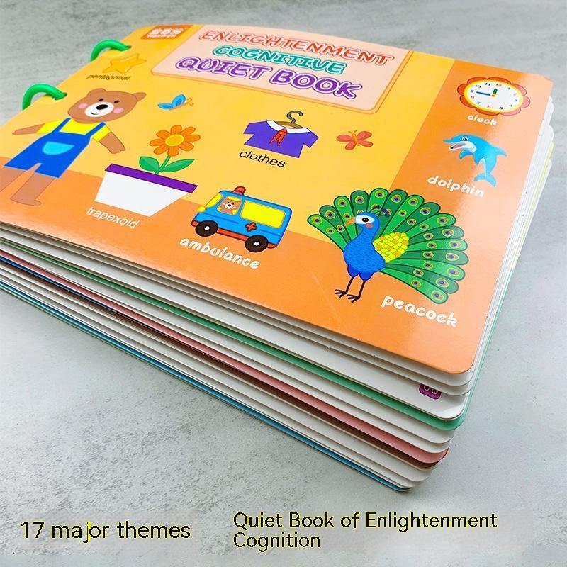 Books For Early Education Material Package Montessori Quiet Book