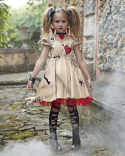 Meta Digital Store Girls Clothes Children's Halloween COS dress