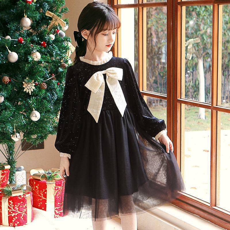 Meta Digital Store Girls Clothes Fashion Dress Princess Children New Year Clothes