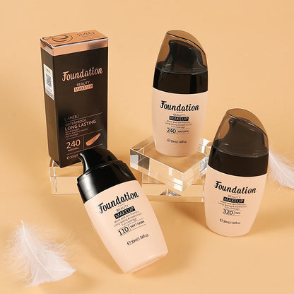 Bevogtigende verbloemer Natuurlike Make-up Foundation