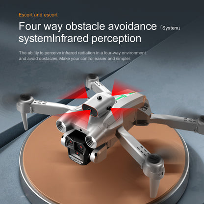 S92 Remote-controlled Unmanned Vehicle Double Three Camera Optical Flow Positioning Quadcopter