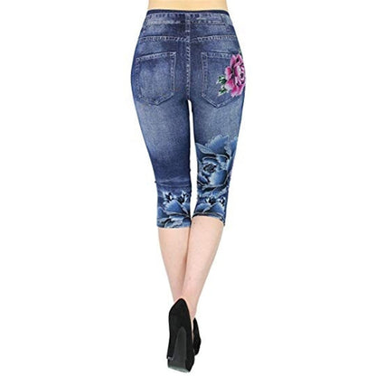 Meta Digital Store Women Jeans Fashion  Fashion Denim Leggings Women's Cropped Pants