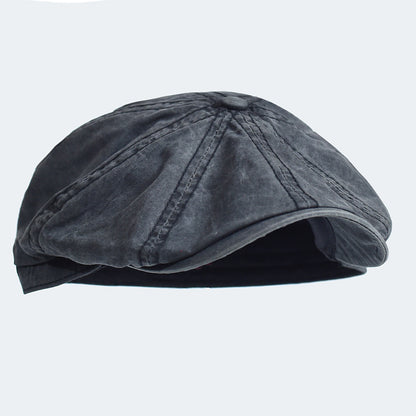 Meta  Digital Store  Men's Beret  Cotton Tapered