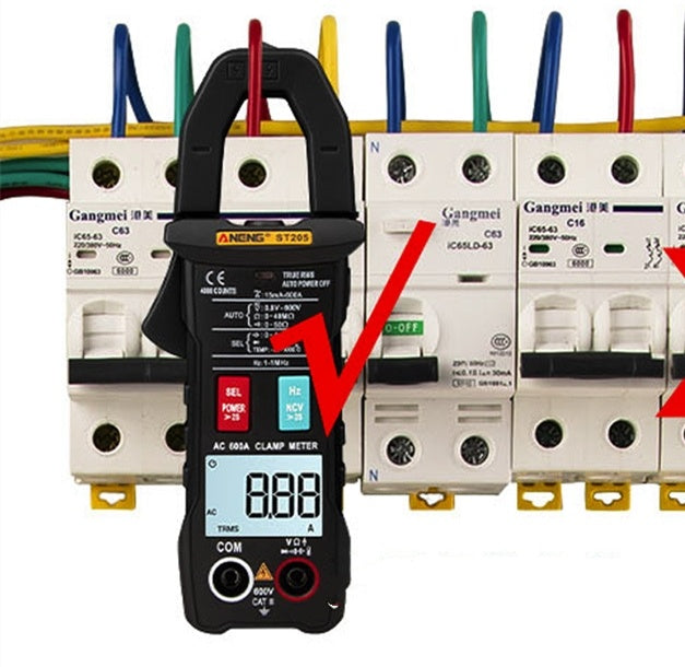 Meta  Digital Store  AC / DC digital clamp meter