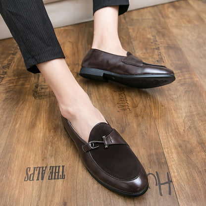 Men's Fashion British Style Casual Leather Shoes