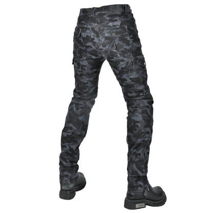 Meta Digital Store Jeans Outdoor Motorcycle Stretch Camouflage Motorcycle Jeans