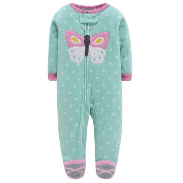 Lente Baba Meisie Klere Kinders Sagte Fleece Rompers Kinders