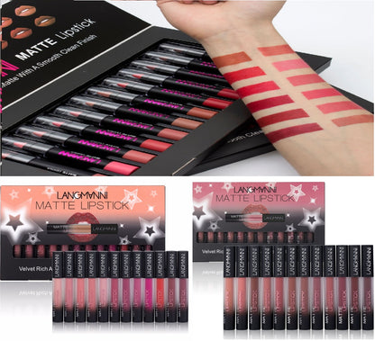 Mat Lipstiffie Waterdigte Langdurige Velvet Lipstick Set