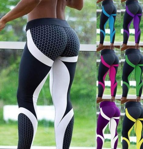 Meta  Fashion Yoga  Fitness Leggings Women Pants Fitness Slim Tights Gym Running Sports Clothing