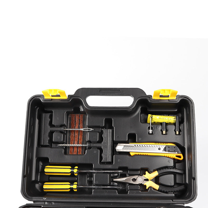 metadigitalstore.com  Multifunctional Tire Electric Car Tire Repair kit Tool Box