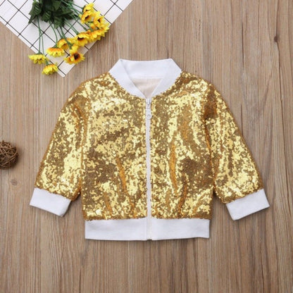 Meta Digital Store Girls Clothes Clothes Children Kids Jacket Coat Baby Girl Girls White Gold