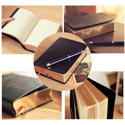 Vintage Bible-shaped Notebook Leather Blank Notepad