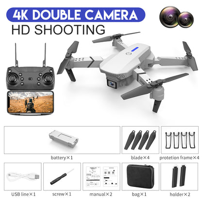 Meta  Digital Store   E88 Drone Aerial Photography HD 4K Dual Camera Remote Control Airplane Toy