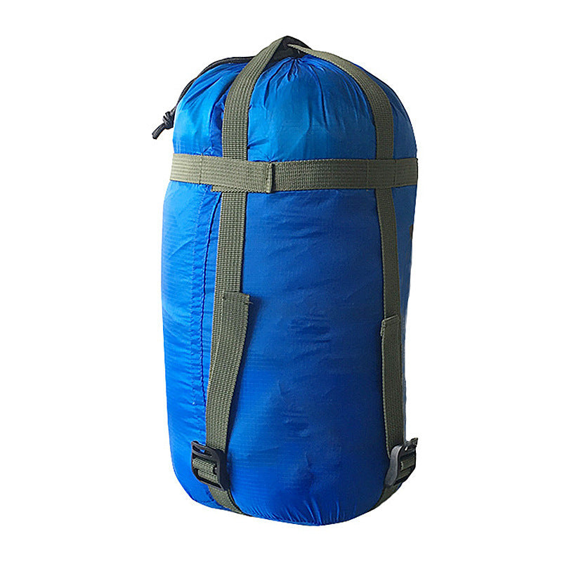 Outdoor camping sleeping bag compression bag
