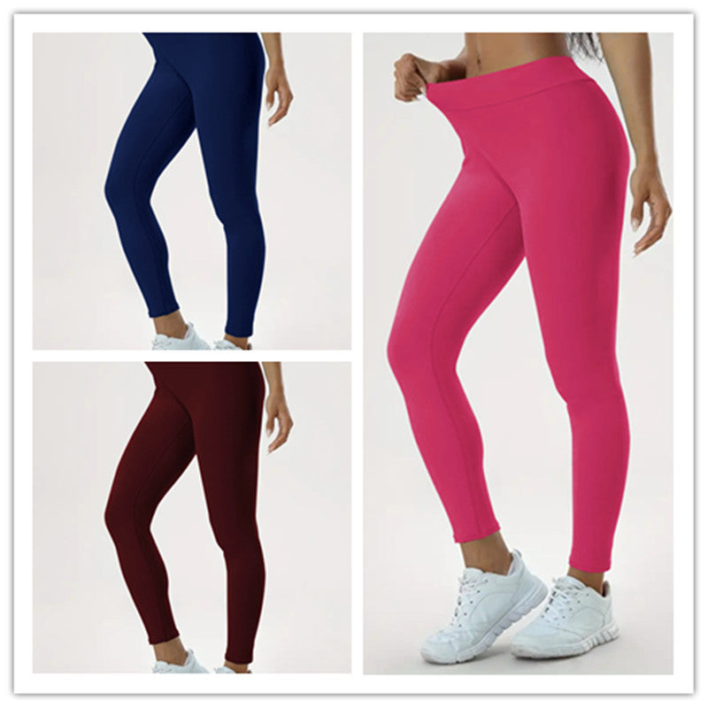 Meta  Digital Store  Women's Yoga  Pants High  Waist Lift High Elastic Tight Fitness Trousers