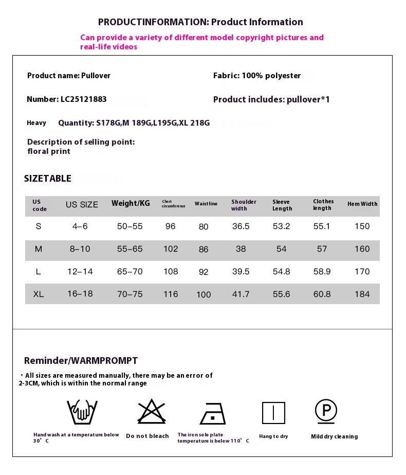 metadigitalstore.com Damesblommedruk Kant Informele styl truihemp