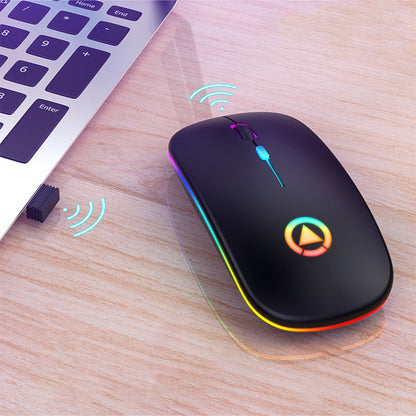 Wireless charging Bluetooth mouse