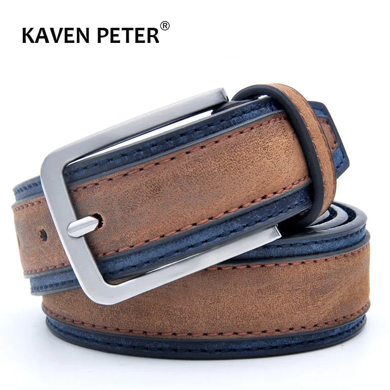 Casual Patchwork Men Belts Designers Luxury Man Fashion Belt Trends Trousers With Three Color To Choose Wholesale Free Shipping