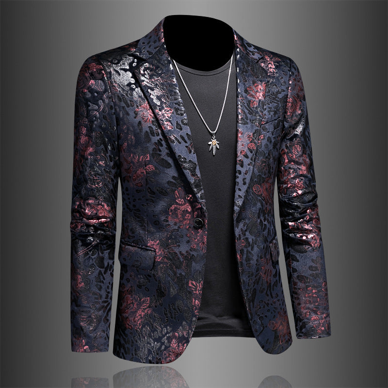 Meta  Digital Store  Men's Suit Coat Korean Fashion