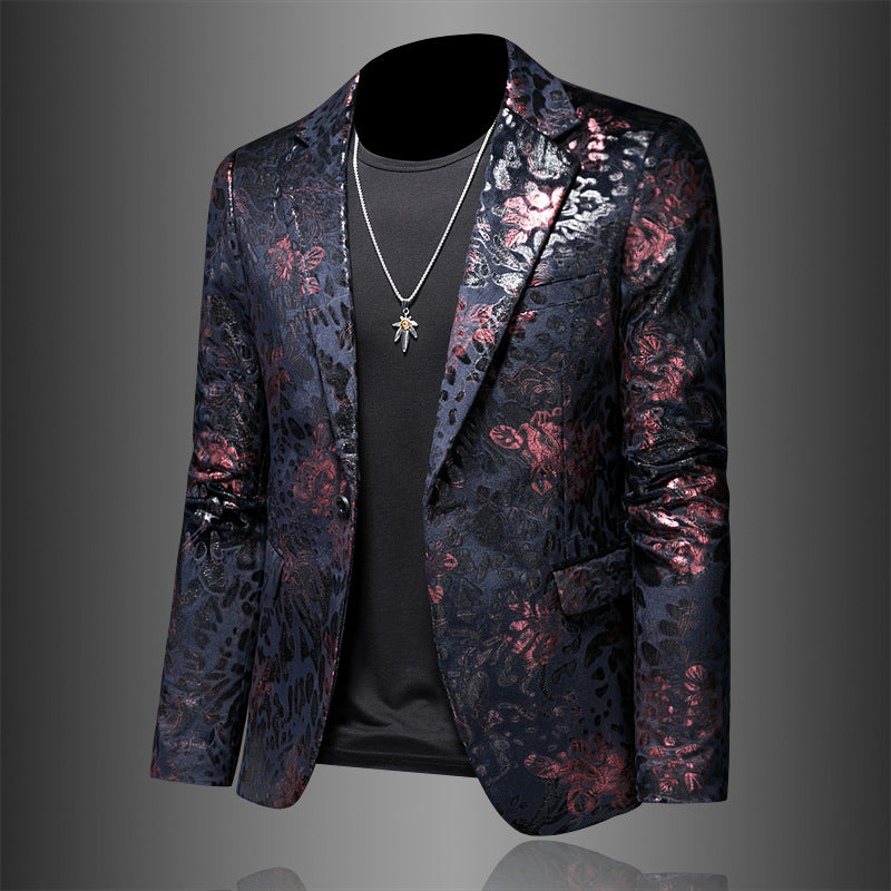 Meta  Digital Store  Men's Suit Coat Korean Fashion