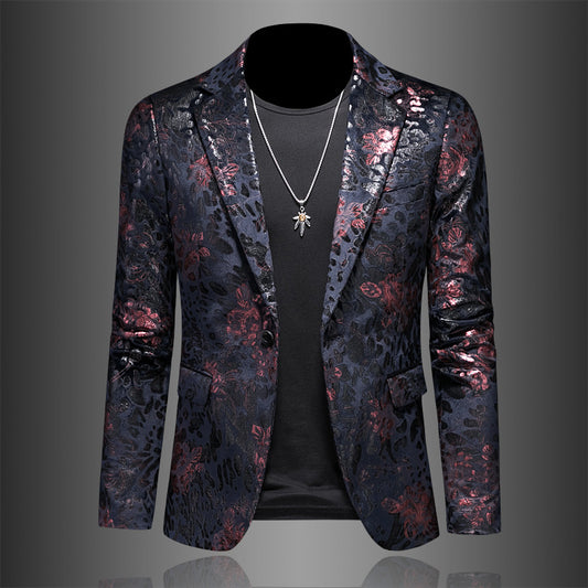 Meta  Digital Store  Men's Suit Coat Korean Fashion