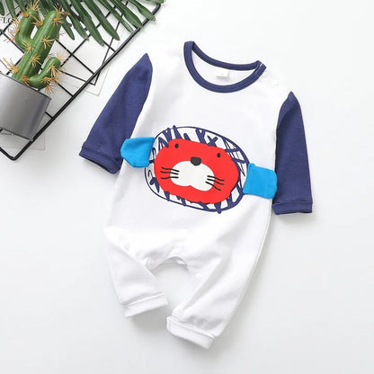 Baby Boys Girls Climbing clothes Jumpsuit Kid Clothing Autumn Winter Cotton baby rompers Long sleeve Newborn Infant