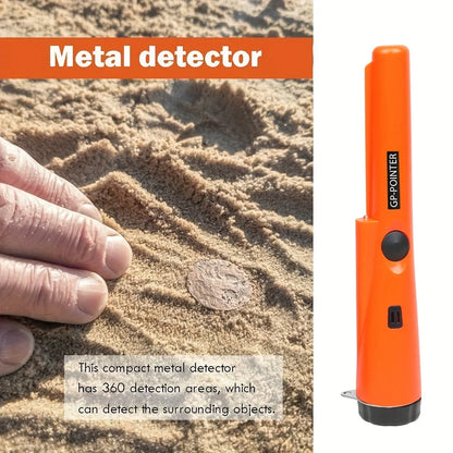 Handheld Metal Detector GP-pointer Pinpointing For Treasure Search Waterproof Positioning Rod Detecting With Bracelet LED Lights