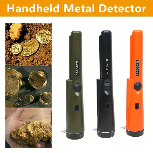 Handheld Metal Detector GP-pointer Pinpointing For Treasure Search Waterproof Positioning Rod Detecting With Bracelet LED Lights