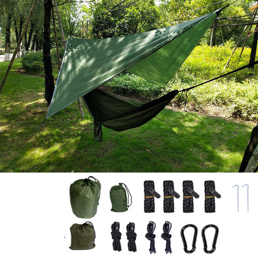 Portable Camping Hammock With Mosquito Net And Awning