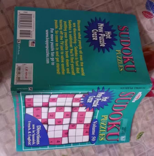 Second-hand Sudoku Game Books