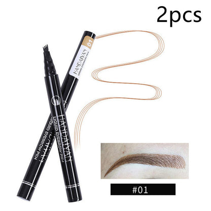 Meta  Digital Store  Four-head Eyebrow Pencil Liquid Eyebrow Pencil Tattoo Eyebrow Pencil Eyebrow Pencil 4-head Eyebrow Pencil Four-jaw Eyebrow Pencil